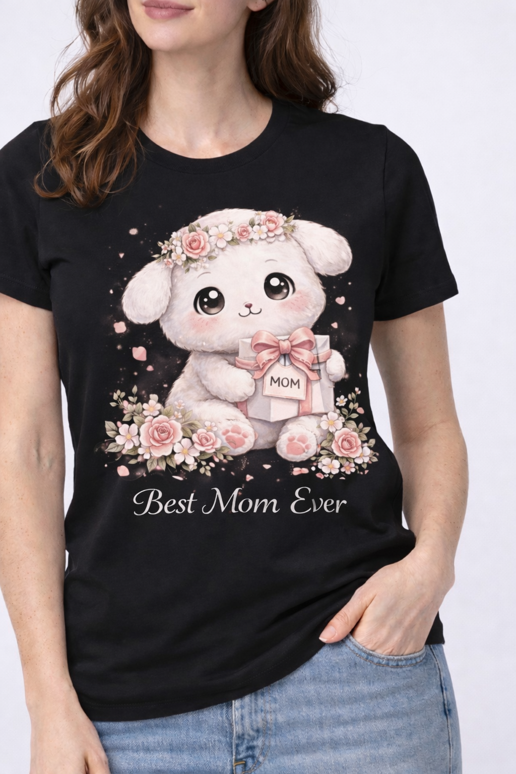 Best Mom Ever-Mothers Day Floral T-shirt