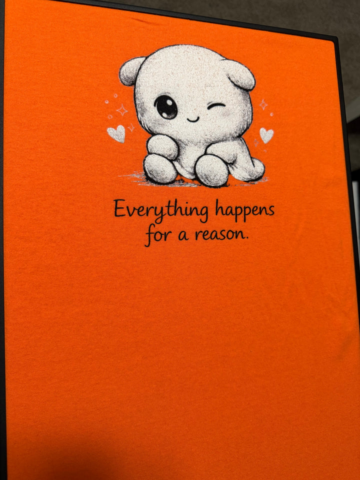 Everything happens for a reason.